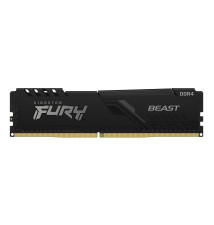 Memoria ram ddr4 8 gb kingston - 3200mhz - pc4 - 25600 - fury beast - negro