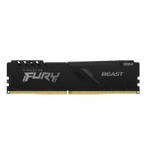 Memoria ram ddr4 8 gb kingston - 3200mhz - pc4 - 25600 - fury beast - negro