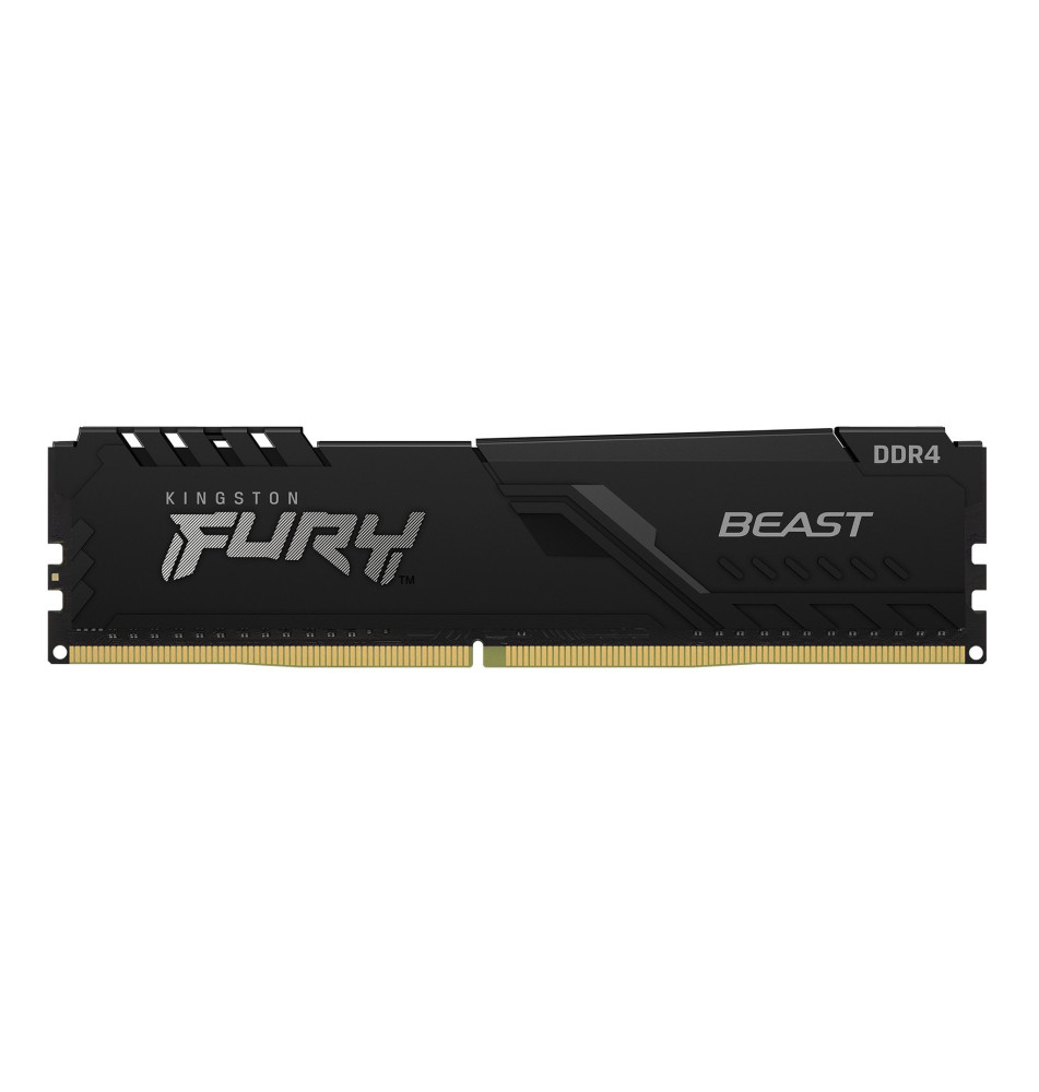 Memoria ram ddr4 8 gb kingston - 3200mhz - pc4 - 25600 - fury beast - negro