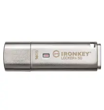 Kingston IronKey Locker 50 16 GB, USB stick (aluminum, USB-A 3.2 Gen 1)