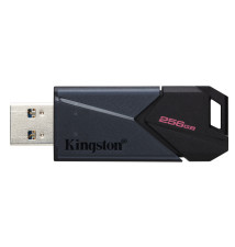 Kingston - 256GB Portable USB 3.2 Gen 1 DataTraveler Exodia Onyx
