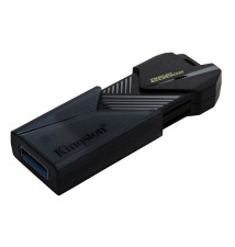 Kingston - 256GB Portable USB 3.2 Gen 1 DataTraveler Exodia Onyx
