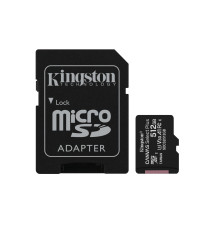 Tarjeta memoria micro sdxc 512gb kingston canvas select +  adaptador cl10 - r  100mb - s  w 85mb - s
