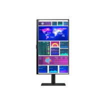 Samsung ViewFinity S6 S60UA monitor de ecrã 61 cm (24") 2560 x 1440 pixels Quad HD LCD Preto