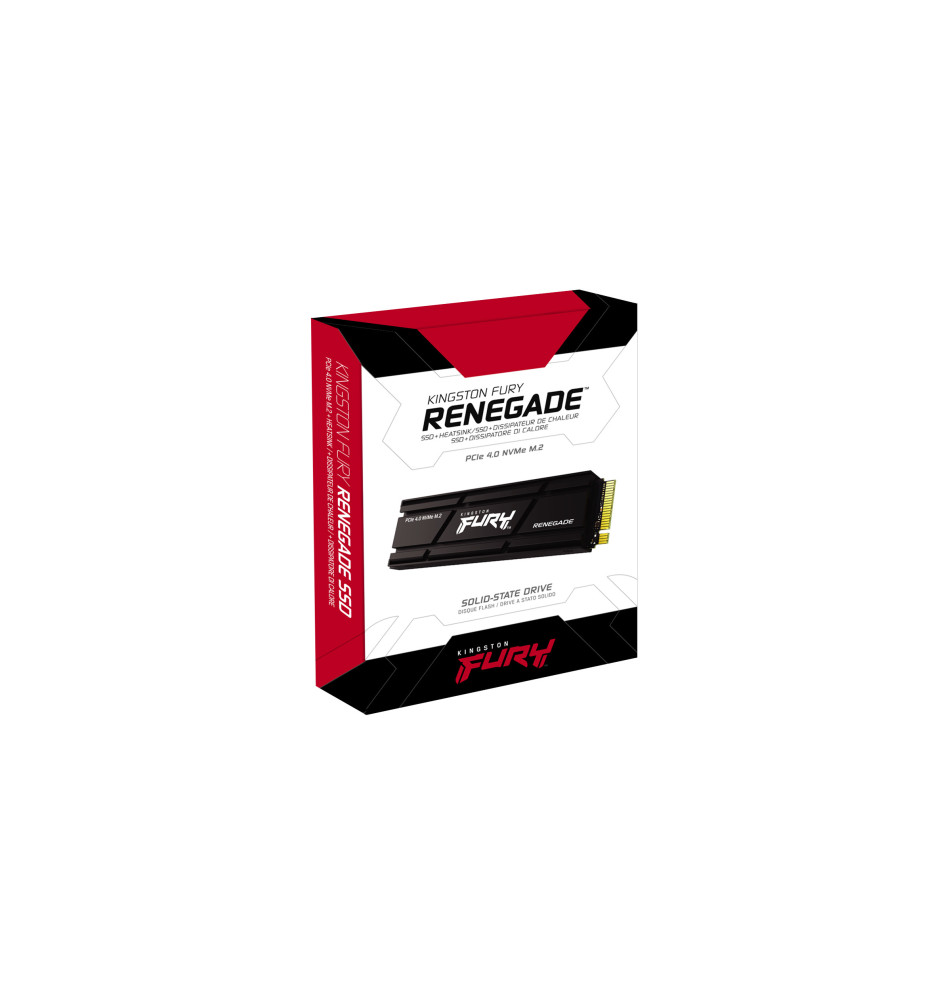 Kingston SSD 500GB 3.9 7.3 Renegade H P4 M.2 with Heatsink