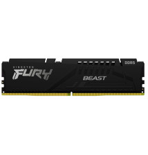 Memoria ram ddr5 16gb kingston - 6000 mhz - pc5 - 48000 - fury beast - 1.35v