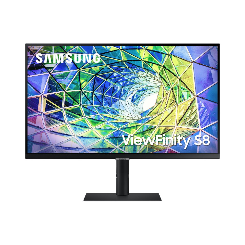 Samsung ViewFinity S8 S80UA monitor de ecrã 68,6 cm (27") 3840 x 2160 pixels 4K Ultra HD LCD Preto