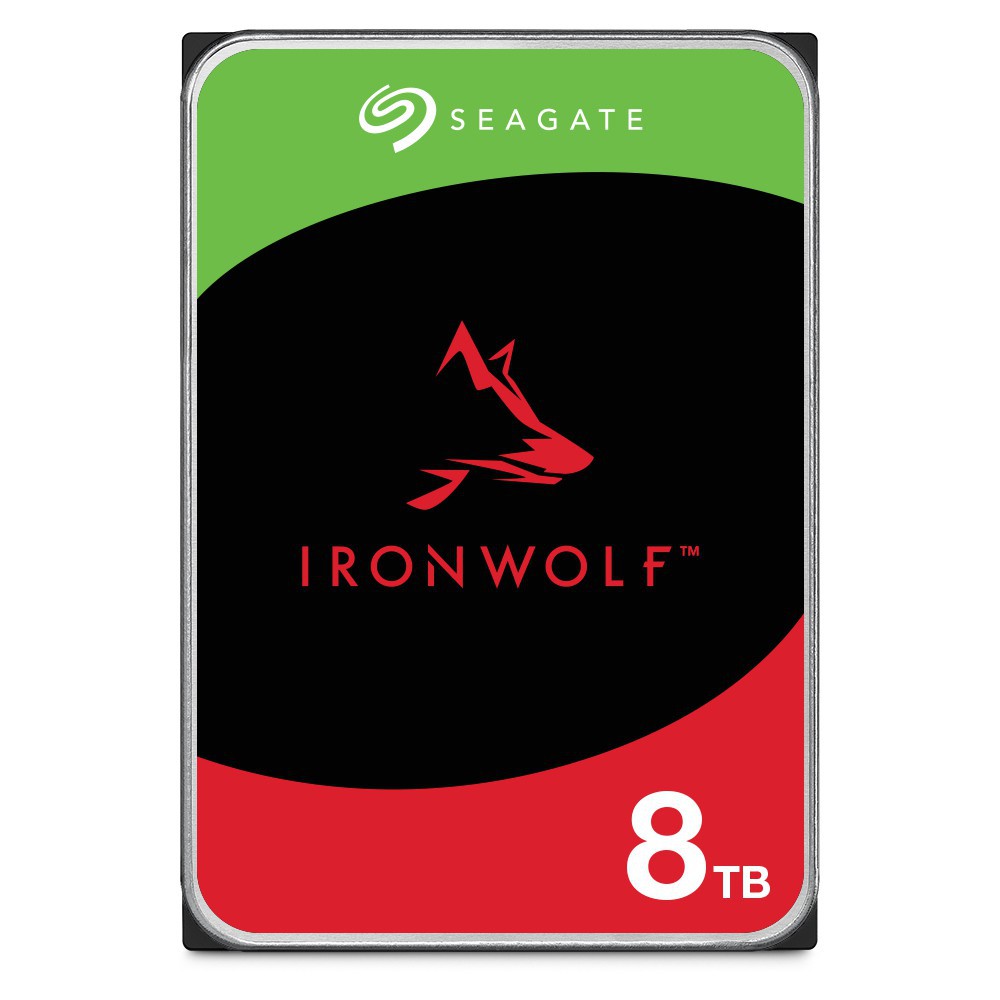 Seagate IronWolf ST8000VN002 unidade de disco rígido 3.5" 8 TB Serial ATA III