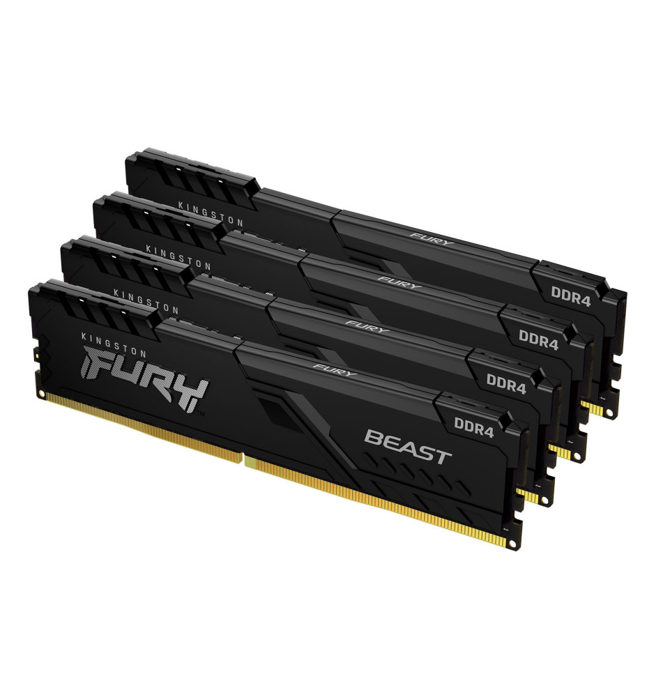 Kingston DDR4 - 32GB - 3600 - CL - 17 Beast Quad Kit