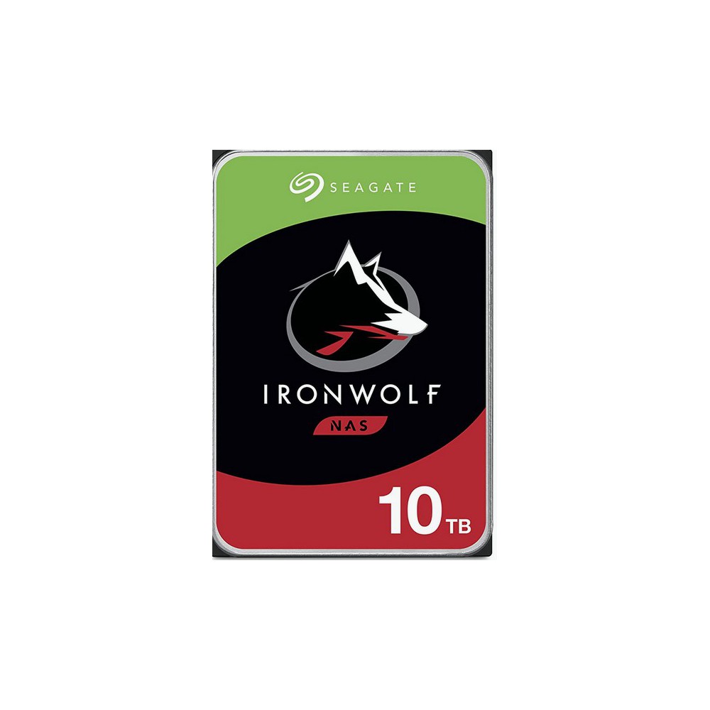 Seagate IronWolf ST10000VN000 unidade de disco rígido 3.5" 10 TB Serial ATA III