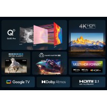 TCL C65 Series 50C655 TV 127 cm (50") 4K Ultra HD Smart TV Wi-Fi Titânio 450 cd m²