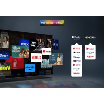 TCL C65 Series 50C655 TV 127 cm (50") 4K Ultra HD Smart TV Wi-Fi Titânio 450 cd m²