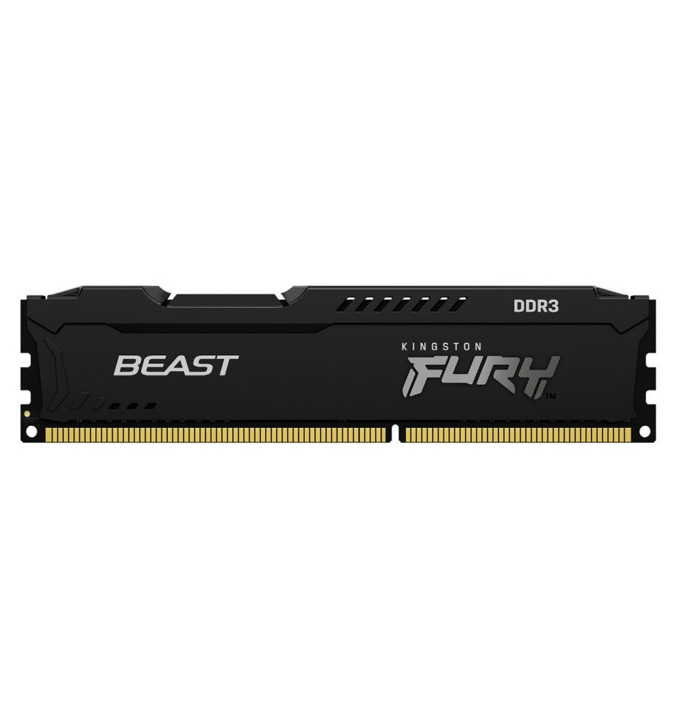 DDR3  16GB PC 1600 CL10 Kingston KIT (2x 8GB) FURY Beast bla Kit