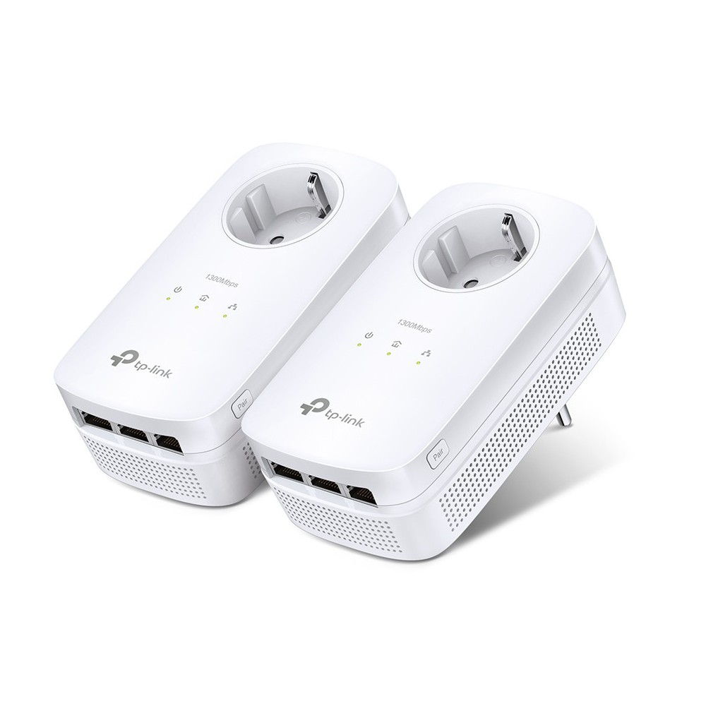 TP-Link TL-PA8030P KIT adaptador de rede PowerLine 1200 Mbit s Ethernet LAN Branco 2 unidade(s)