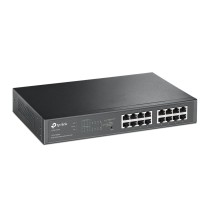 TP-Link TL-SG1016PE Gerido L2 Gigabit Ethernet (10 100 1000) Power over Ethernet (PoE) 1U Preto