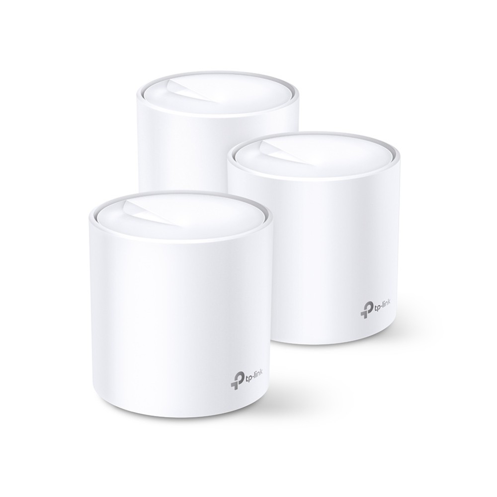 TP-Link Deco X20 (3-pack) Dual-band (2,4 GHz 5 GHz) Wi-Fi 5 (802.11ac) Branco 2 Interno