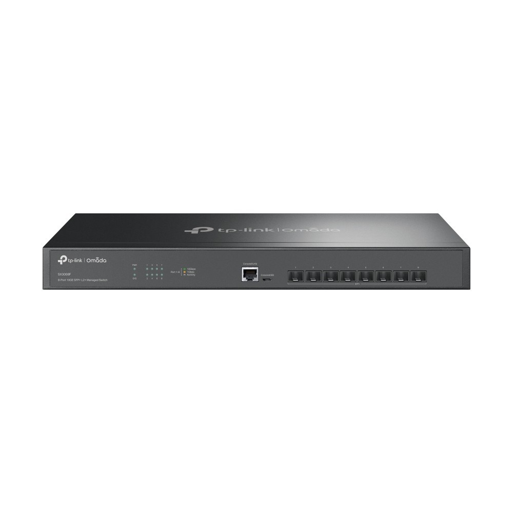 TP-Link Omada SX3008F switch de rede Gerido L2 L3 Preto