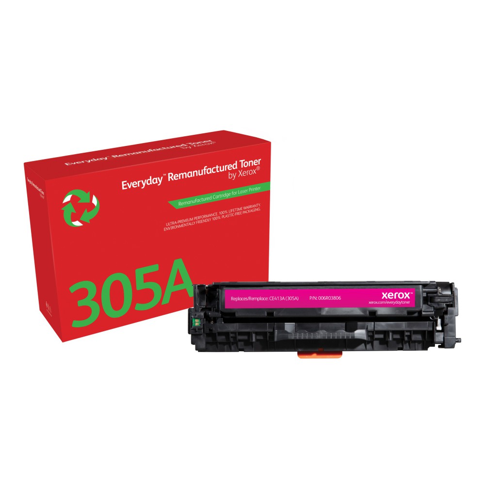 Everyday Toner Magenta compatível com HP 305A (CE413A), Capacidade padrão