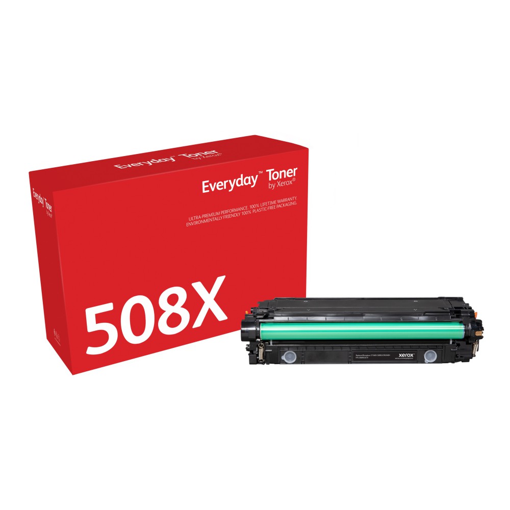 Everyday Toner Preto compatível com HP 508X (CF360X CRG-040HBK), High capacity