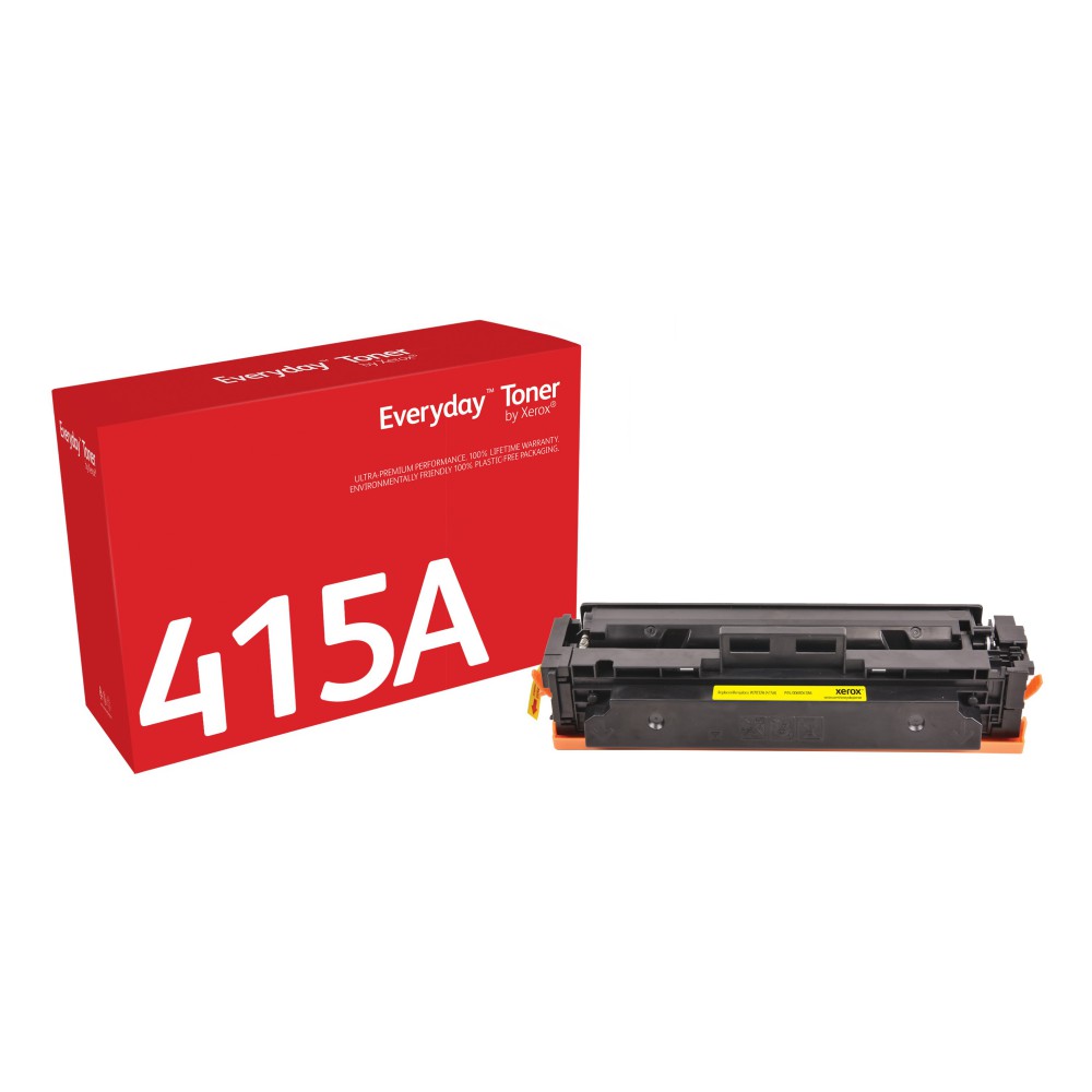 Everyday Toner Amarelo compatível com HP 415A (W2032A), Capacidade padrão