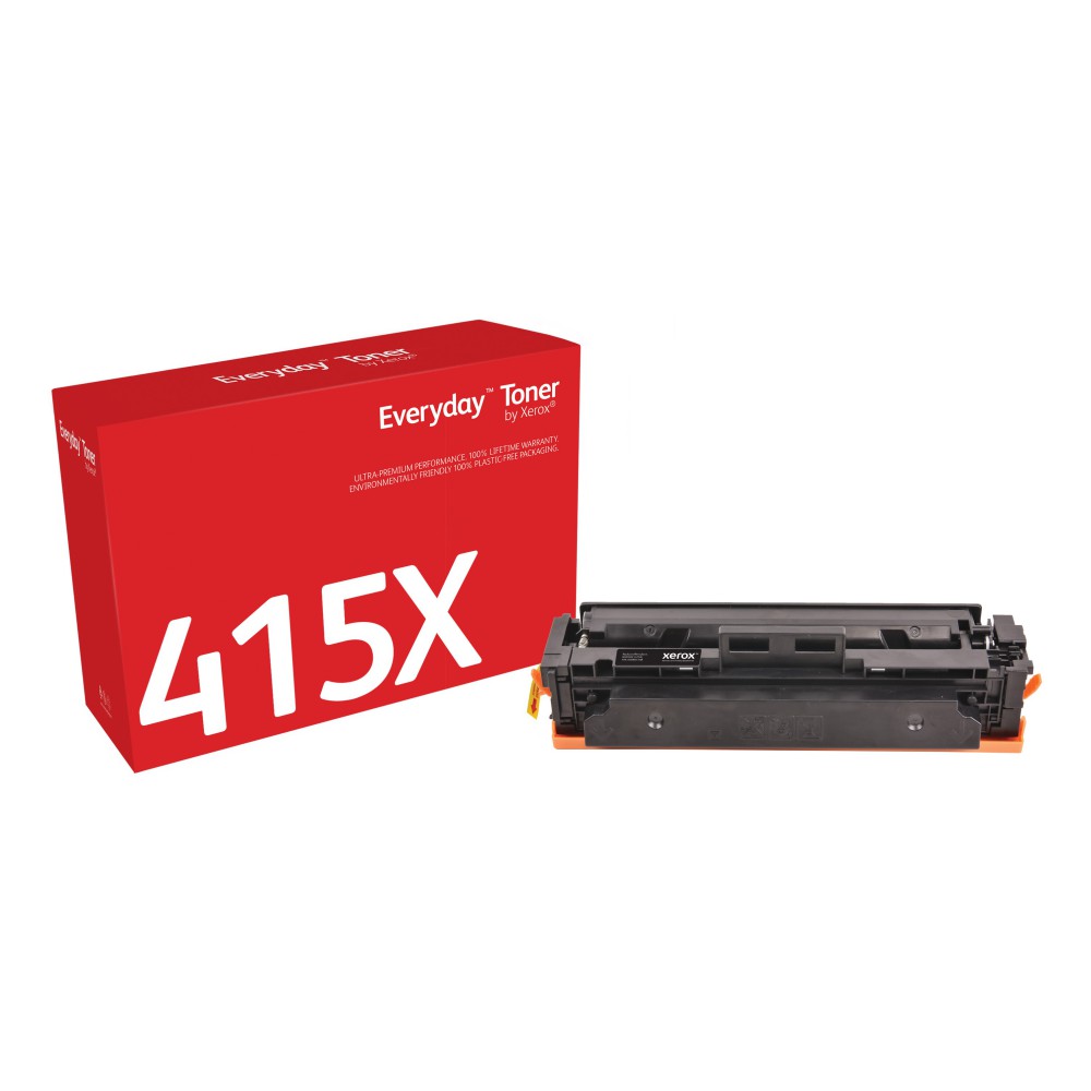 Everyday Toner Preto compatível com HP 415X (W2030X), High capacity