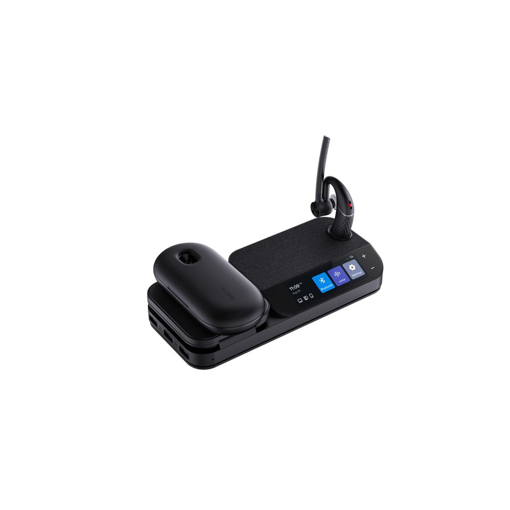 Yealink BH71-WORKSTATION-PRO auscultador Auscultadores Sem fios Intra-auditivo Escritório Call center Bluetooth Suporte de