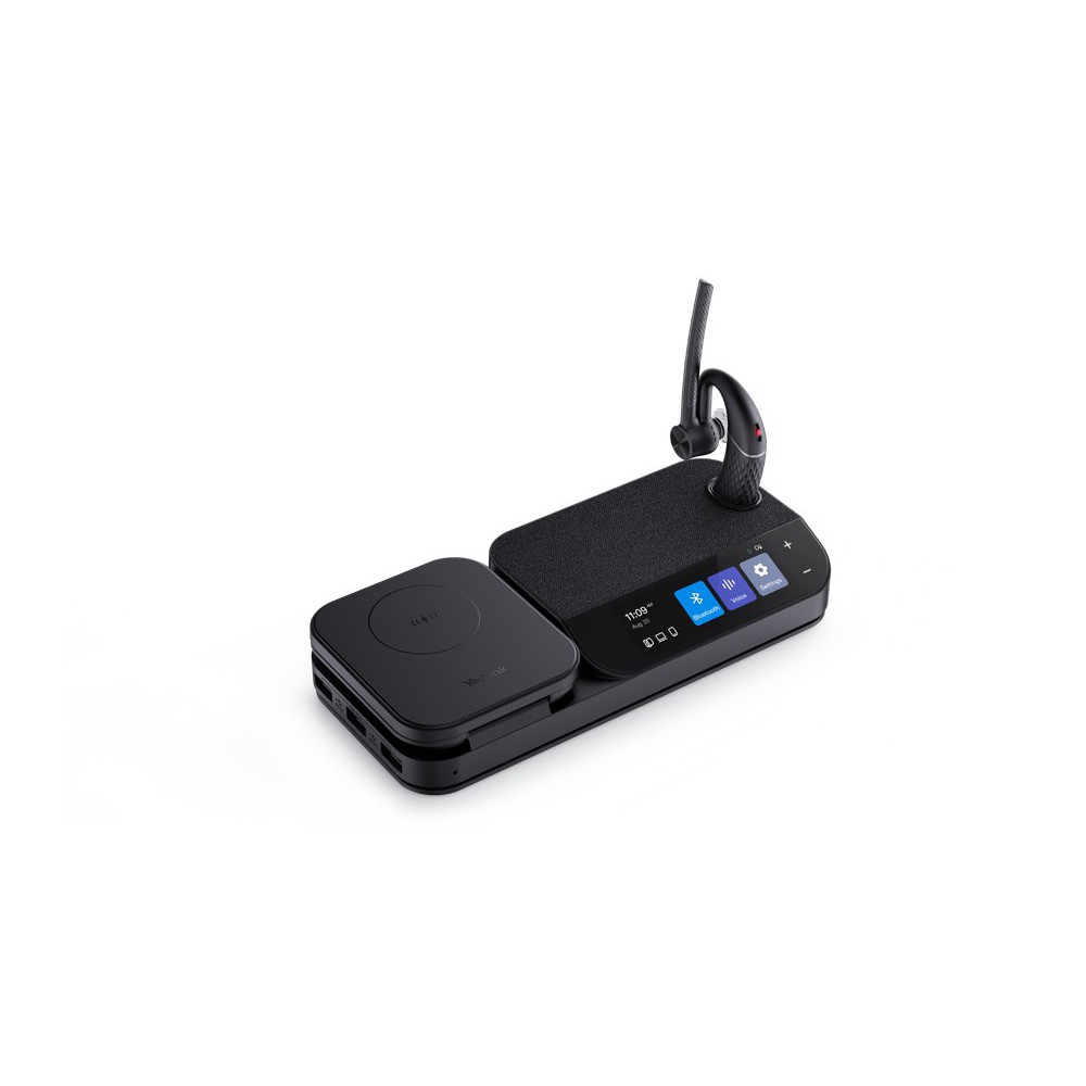 Yealink BH71-WORKSTATION auscultador Auscultadores Sem fios Intra-auditivo Escritório Call center Bluetooth Suporte de