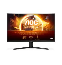 AOC G4 CQ32G4VE 32" 2K QHD VA Curva 180Hz Preto