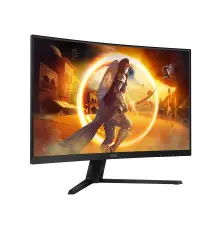 AOC G4 CQ32G4VE 32" 2K QHD VA Curva 180Hz Preto