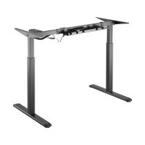 AISENS DF01B-079 estrutura de mesa de pé Eléctrico 2 perna(s) Preto