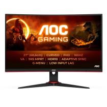 AOC G2 C27G2E BK monitor de ecrã 68,6 cm (27") 1920 x 1080 pixels Preto, Vermelho