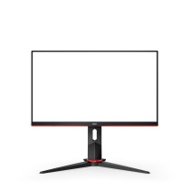 AOC G2 Q24G2A BK LED display 60,5 cm (23.8") 2560 x 1440 pixels Quad HD LCD Preto, Vermelho