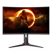 AOC CQ27G2S BK monitor de ecrã 68,6 cm (27") 2560 x 1440 pixels Quad HD Preto, Vermelho