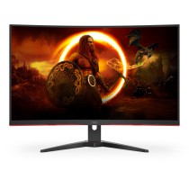 AOC G2 C32G2ZE BK monitor de ecrã 80 cm (31.5") 1920 x 1080 pixels Full HD LED Preto, Vermelho