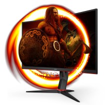 AOC G2 C27G2ZU BK monitor de ecrã 68,6 cm (27") 1920 x 1080 pixels Full HD LED Preto, Vermelho