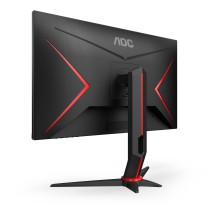AOC G2 Q27G2U BK monitor de ecrã 68,6 cm (27") 2560 x 1440 pixels Quad HD LED Preto, Vermelho