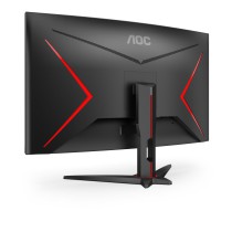 AOC G2 C32G2ZE BK monitor de ecrã 80 cm (31.5") 1920 x 1080 pixels Full HD LED Preto, Vermelho