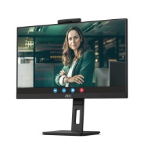 AOC 24P3CW monitor de ecrã 60,5 cm (23.8") 1920 x 1080 pixels Full HD LED Preto