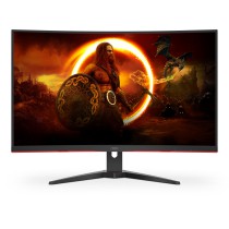 AOC G2 CQ32G2SE BK LED display 80 cm (31.5") 2560 x 1440 pixels 2K Ultra HD Preto, Vermelho