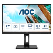 AOC U27P2CA monitor de ecrã 68,6 cm (27") 3840 x 2160 pixels 4K Ultra HD LED Preto