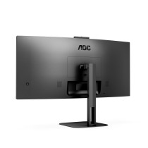AOC V5 CU34V5CW BK LED display 86,4 cm (34") 3440 x 1440 pixels Wide Quad HD Preto