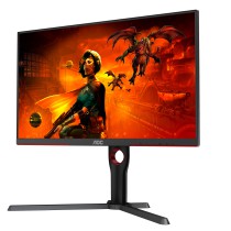 AOC G3 U27G3X BK monitor de ecrã 68,6 cm (27") 3840 x 2160 pixels 4K Ultra HD LED Preto, Vermelho