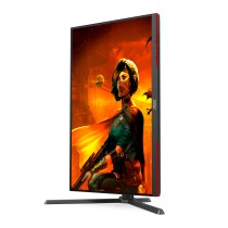 AOC G3 U27G3X BK monitor de ecrã 68,6 cm (27") 3840 x 2160 pixels 4K Ultra HD LED Preto, Vermelho