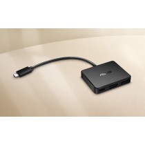 ASUS USB-C Mini Dock Com fios USB 3.2 Gen 2 (3.1 Gen 2) Type-C Preto
