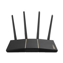 ASUS RT-AX57 router sem fios Gigabit Ethernet Dual-band (2,4 GHz 5 GHz) Preto