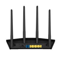 ASUS RT-AX57 router sem fios Gigabit Ethernet Dual-band (2,4 GHz 5 GHz) Preto