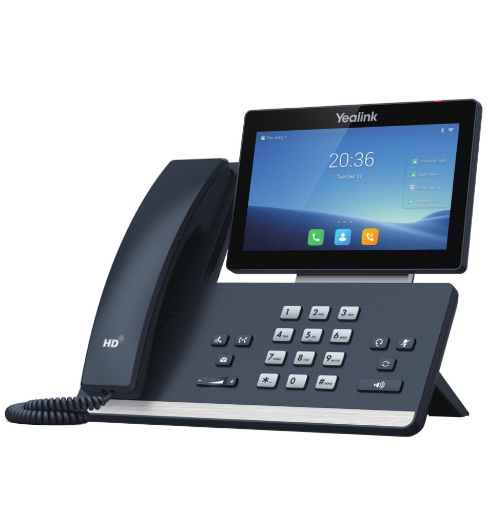 Telefone Fixo YEALINK SIP-T58W (LCD - IP - Cinzento)
