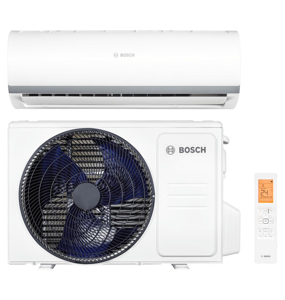 Ar Condicionado Set BOSCH Climate 2000 (24000BTU h - Interior Exterior - Branco)