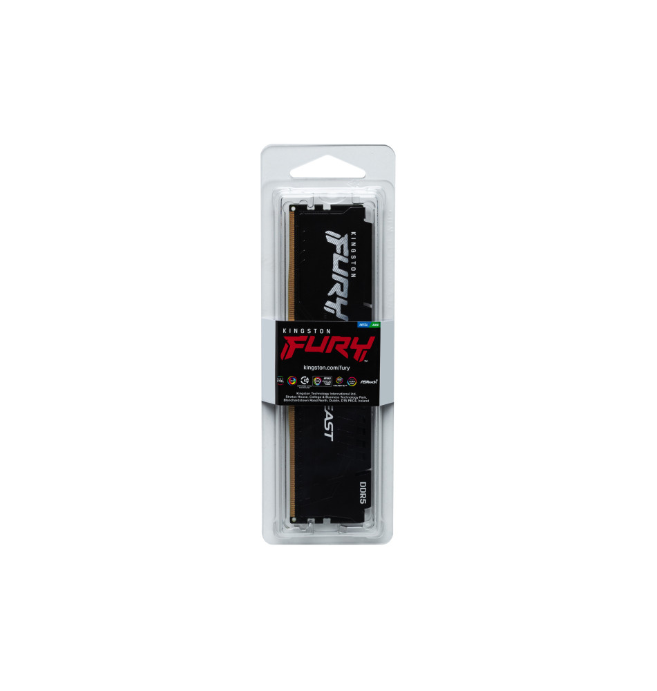 Memória RAM KINGSTON TECHNOLOGY Fury Beast (16GB - DDR5 - 5200 MT s)