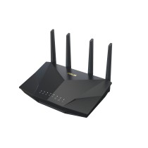 ASUS RT-AX5400 router sem fios Gigabit Ethernet Dual-band (2,4 GHz 5 GHz) Preto